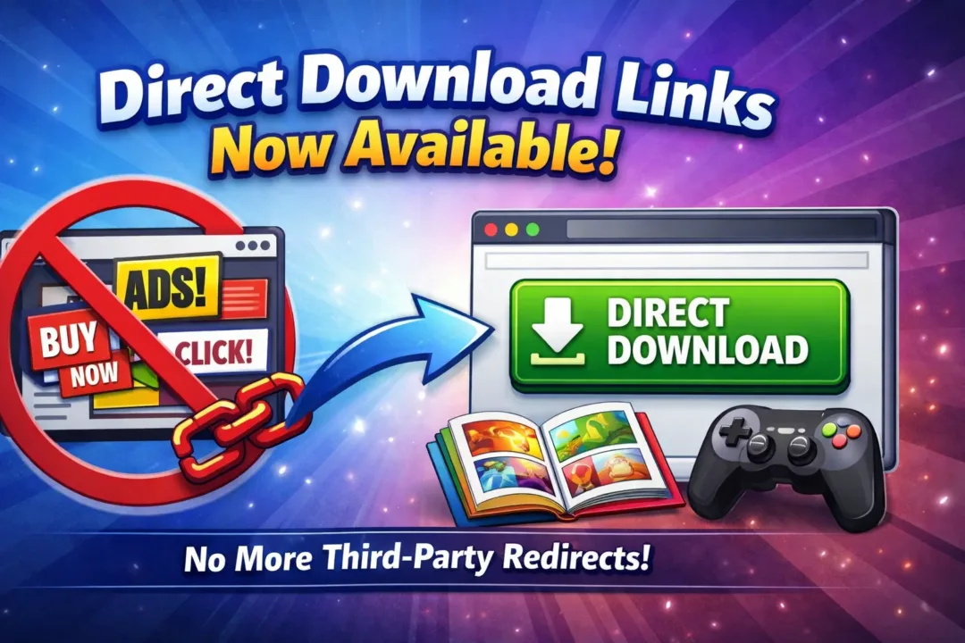 Direct Download Links Now Available on Our Website