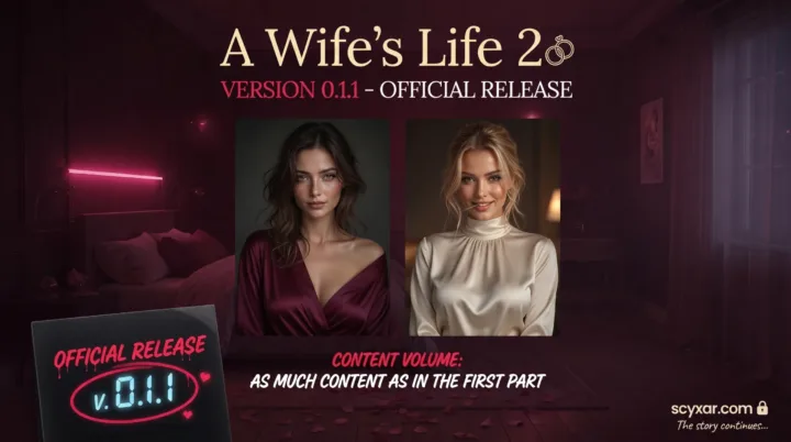 A Wife’s Life 2 – Version 0.1.1 is now available (Follower+ Free)!