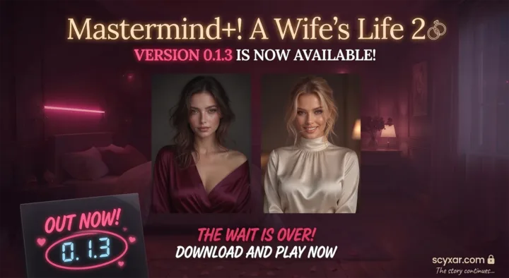 Follower+ Tiers! A Wife’s Life 2 – Version 0.1.3 is now available!