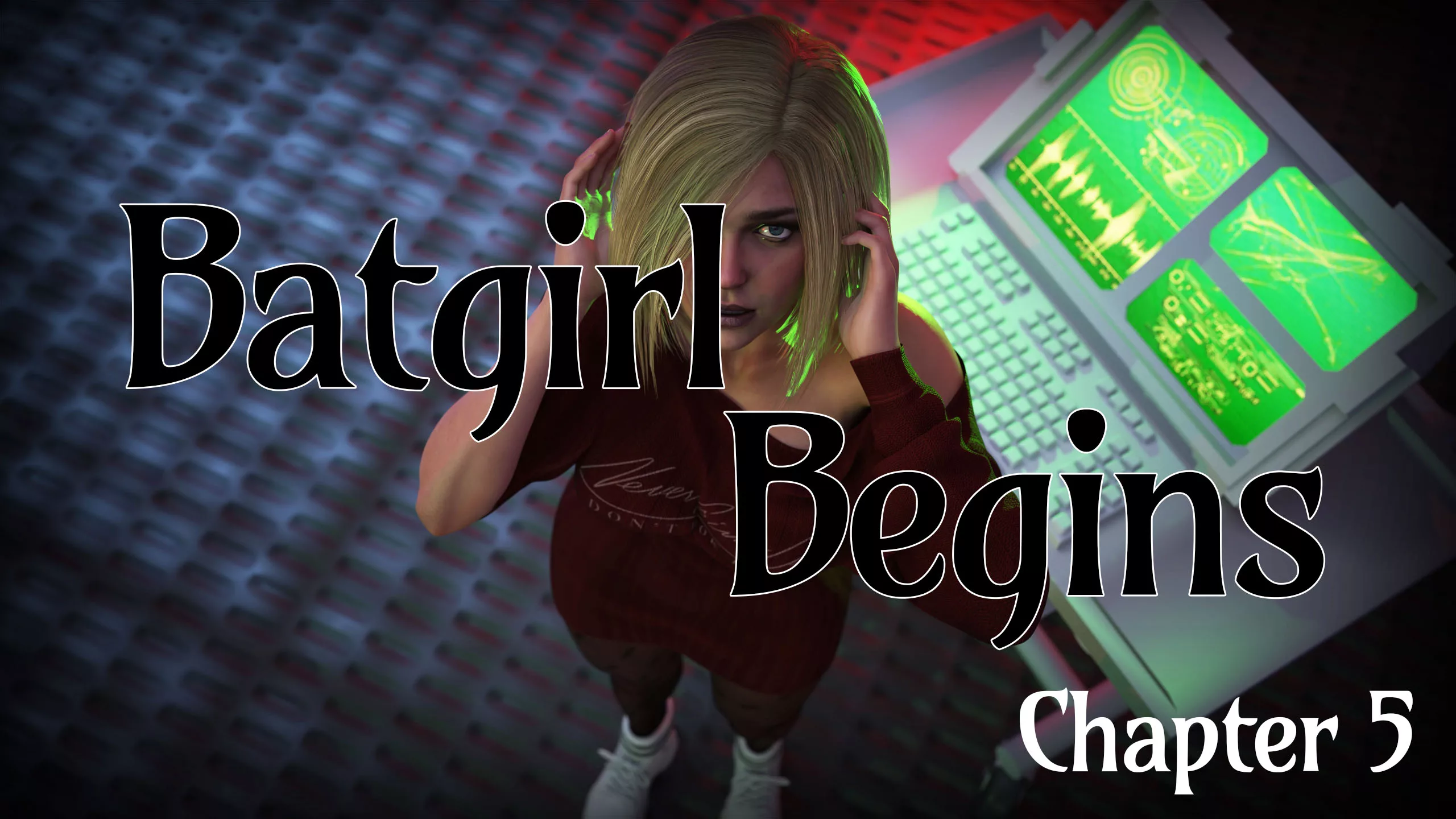 Batgirl Begins. A comic about Batman’s transformation. Chapter 5